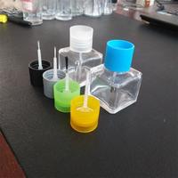 Vente en gros à bas prix, flacon de vernis à ongles en verre vide de haute qualité avec bouchon à pinceau, 5 ml, 10 ml, 15 ml, 20 ml, 30 ml, 50 ml, emballage en vrac