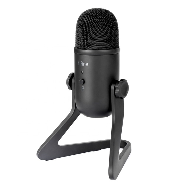 FIFINE K678 Professional USB Microphone Youtube Recording Microphone Desktop Streaming Podcast Microphone