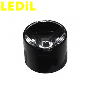 Ledils FA10653_LC1-RS LEILA Lentille de focalisation à 6 degrés 21,6 mm de diamètre 16,5 mm de hauteur Optique LED en PMMA avec ruban adhésif - Product Image 1
