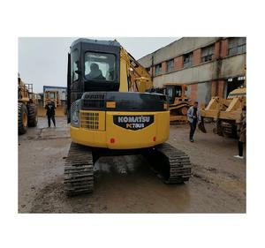 Mini-excavatrice sur chenilles hydraulique d'occasion KOMATSU PC78, modèle 2015, 7,8 tonnes, capacité de la benne de 0,35 m³, Japon - Product Image 1