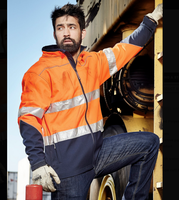 Vestes de travail de sécurité réfléchissantes haute visibilité pour hommes