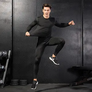 Compressie Running Gym Leggings Mannen Fitness Sport Spandex Leggings Voor Mannen