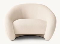 Fauteuil de canapé simple rotatif de salon personnalisé Post Modern Bedroom Luxury Soft Casual Sofa Furniture