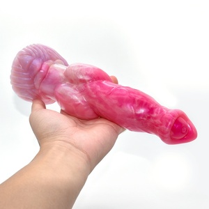 FAAK - Bolas Anales de Silicona con Ventosa, Color Rojo, Nudo Grande, Dildo para Perros, Juguetes Sexuales para Mujeres, Hombres, Unisex, Productos Eróticos, Tapón Anal - Product Image 5