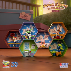 HOLLYBOX DSN <span class=keywords><strong>Toy</strong></span> <span class=keywords><strong>Story</strong></span> Window Memory Series Blind Box Figurine avec Buzz Lightyear et les personnages <span class=keywords><strong>Alien</strong></span> - Product Image 3