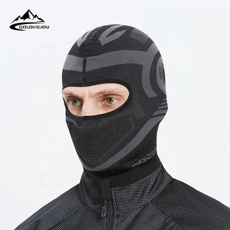 GOLOVEJOY-pasamontañas personalizado DTJ02, máscara facial transpirable para deportes, ciclismo, motocicleta