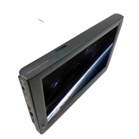 Mini téléviseur 11-12 pouces 1280*800 avec batterie intégrée de 1800 mAh, carte USB TF, télévision numérique portable