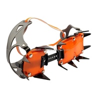 Marque acier anti-dérapant 10 dents glace neige escalade chaussure Spike Grip chaîne Crampon taquet marche taquet glace pince anti-dérapant Spike