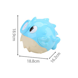 Máquina de Burbujas Portátil para Niños, con Forma de Pez, Funciona con Pilas, Divertida para Fiestas en el Patio Trasero, la Playa y Actividades al Aire Libre - Product Image 6