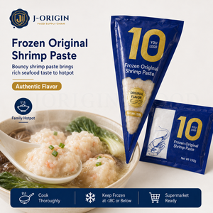 กุ้งแห้งบดรสออริจินัลสำหรับชาบู อาหารทะเล 150 กรัม/500 กรัม อายุการเก็บรักษา 12 เดือน บรรจุภัณฑ์สำหรับขายปลีก ร้านอาหาร ครัว บริการจัดส่งอาหาร - Product Image 3