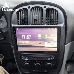 8GB + 128GB AI ses kablosuz CarPlay araba radyo için Dodge karavan 4 Chrysler Grand Voyager RS 2000-2012 GPS navigasyon Android 13