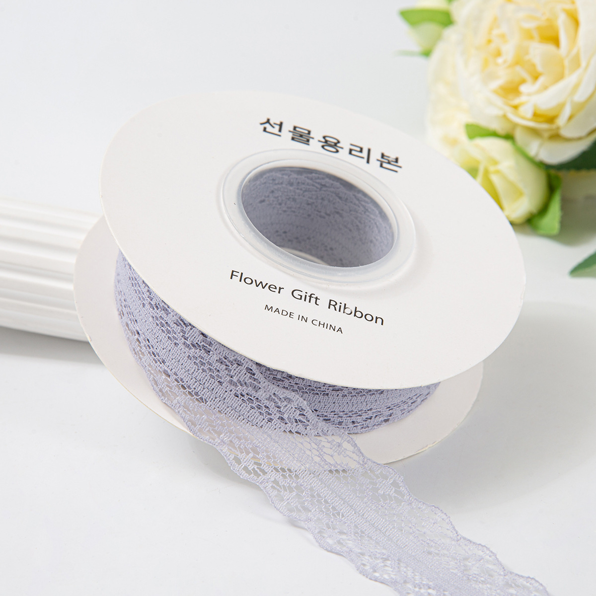 25 yards 3cm light gray