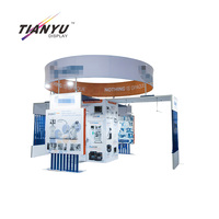 Système d'affichage rétroéclairé LED Tianyu 20x30, équipement de gros pour exposition, système de fixation rapide, léger, pliable, pour Foire de Canton