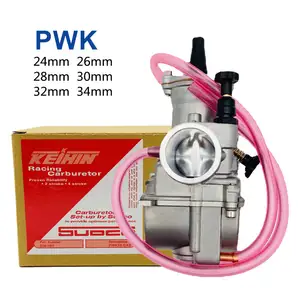 Carburateur de moto PWK 26 28 30 32 34mm Universel 2T 4T Moteur de course pour keihin Koso Suzuki Mikuni Scooters ATV carburateur