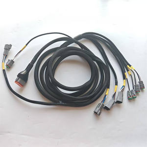 하네스 제조업체 DT04 DT12 편조형 중장비 12V 배선 하네스 - Product Image 1