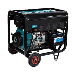 Generator Las Diesel daya mesin Diesel berpendingin udara fase tunggal 2kw 2kva