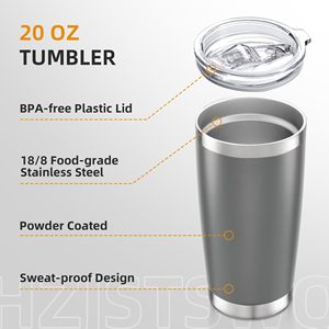 Wholesale Double Wall Vacuum Cup For <b>Coffee</b> Tea Juice Durable Eco Friendly Reusable Drinkware For Travel Stainless Steel Tumbler - Product Image 3