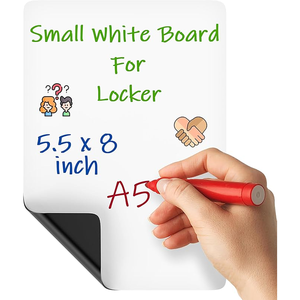 Pizarra Magnética Adhesiva de <span class=keywords><strong>Vinilo</strong></span>, Borrado en Seco, Flexible, para Refrigerador, Hoja de Pizarra Blanca, Bloc de Notas, Oficina, Casillero, Cocina - Product Image 5