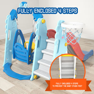 Qualità 11KG 2-10 anni allungata <span class=keywords><strong>bambina</strong></span> scivoli da interno per bambini 2-10 anni <span class=keywords><strong>altalena</strong></span> blu - Product Image 6