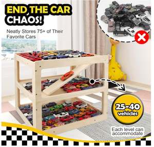 Vitrina Personalizada para <span class=keywords><strong>Hot</strong></span> <span class=keywords><strong>Wheels</strong></span>, para Autos a Escala 1/64, Estuche <span class=keywords><strong>de</strong></span> Almacenamiento para Autos <span class=keywords><strong>de</strong></span> Juguete, <span class=keywords><strong>Diorama</strong></span> <span class=keywords><strong>de</strong></span> Garaje, Rampa <span class=keywords><strong>de</strong></span> Estacionamiento - Product Image 4