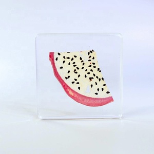 Reçine sanat özelleştirilmiş kuru meyveler reçine çilek gömme numune böcek/bitki örnekleri - Product Image 2