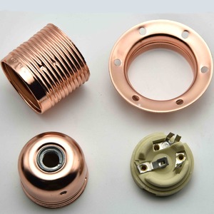 Bán buôn đầy màu sắc CE cổ điển E27 kim loại giữ đèn bóng đèn ánh sáng ổ cắm - Product Image 4