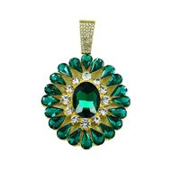 PD3106 Collier ras du cou élégant et de haute qualité, style designer luxe léger, avec cristaux en alliage en forme de goutte d'eau et colorés