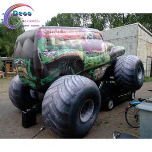 Nouveau modèle de voiture gonflable de conception décoration d'événement publicitaire <span class=keywords><strong>Jeep</strong></span> gonflable - Product Image 6