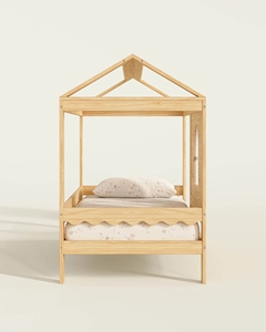 LM เตียงในบ้านไม้ดีไซน์แบบสแกนดิเนเวียสำห<span class=keywords><strong>รับ</strong></span>เด็กเตียงนอนเล่นสำหรับห้องนอนเด็กสะดวกสบาย - Product Image 6