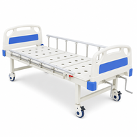 Cadre de lit médicalisé Main Beam Home Care 40*80*1.2mm en acier laminé à froid, construction soudée robuste, conception manuelle A2 à double ouverture