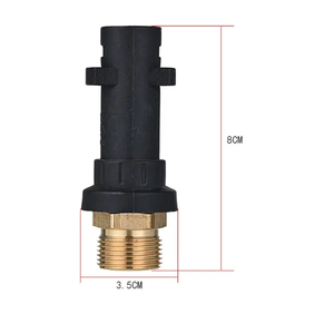 Adaptateur de Karcheri en plastique électrique Coupleur 5 buses <span class=keywords><strong>pour</strong></span> nettoyeur haute pression Raccord M22-14mm Série K2-K7 Accessoires de lavage de voiture - Product Image 2