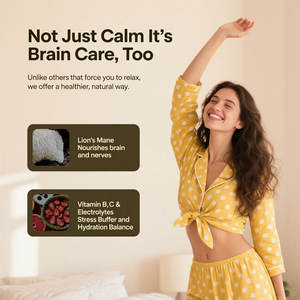 תווית מותאמת אישית מגנזיום גליסיינט אבקה להירגע תערובת ללא תערובת סוכר להירגע & תוספת פוקוס - Product Image 2