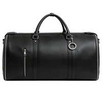 Fabricant de sacs en cuir PU sur mesure ODM, sac de sport imperméable pour le fitness et les voyages, grand sac de voyage, logo personnalisé OEM