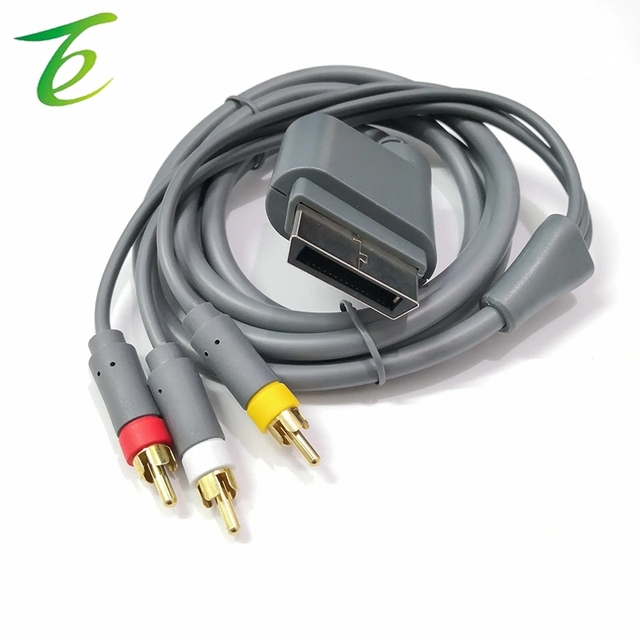 Cross-border Best-selling XBOX 360 AV Component Video Cable, Color Difference Cable, XBOX Game Controller Audio and Video