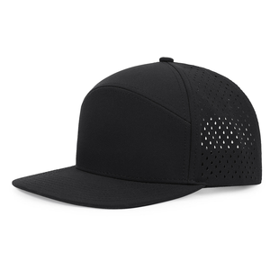 Casquette de golf INJAE VINA pour femme, personnalisable, résistante à l'eau, perforée, respirante, à visière plate, 7 panneaux, style snapback - Product Image 2