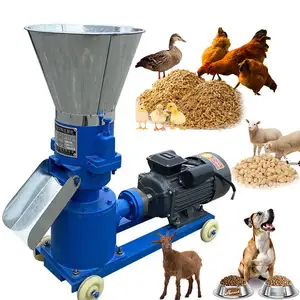 Molino de ellet para alimentación de ganado, máquina de alimentación de animales de aves de corral, 1000-1500 KG/ H P