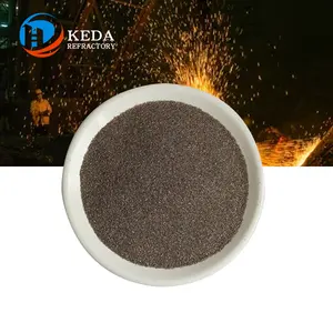 keda Brown fused alumina particles/powder Brown corundum powder Brown alumina gravel