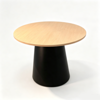 Table de réunion et de négociation compacte, moderne et polyvalente, taille personnalisable, structure en fer MFC, mobilier de réception de bureau