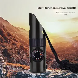 HF 7合1多功能户外求生口哨 ABS救生用品 - Product Image 2