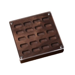 Caja de Almacenamiento de Oro de Nogal Negro, 1.3L de Capacidad, Organizador de Joyas Grabado para Barras y Lingotes de Oro - Product Image 1