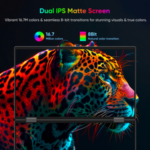Usine ODM Design 15.6 pouces Extender IPS 1080P <span class=keywords><strong>Double</strong></span> moniteur d'ordinateur portable Portable pour <span class=keywords><strong>double</strong></span> écran Triple moniteur Portable - Product Image 4