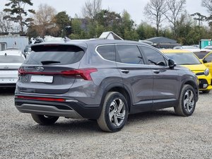 2021 GRIS El Nuevo Santafe TM Auto Gris Diésel SUV Maletero Eléctrico LDWS Asientos Calefactados y Ventilados Coche Usado Coreano Asequible - Product Image 2