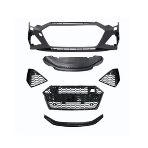 ชุดกันชนหน้ารถ <span class=keywords><strong>A6</strong></span> 2020-2024 S6ชุดแต่งรถสไตล์ RS6พร้อมตะแกรงสีดำสำหรับรถ <span class=keywords><strong>Audi</strong></span> <span class=keywords><strong>A6</strong></span> S6 C8 2019 2020 2021 <span class=keywords><strong>2022</strong></span> 2023 2024 - Product Image 2