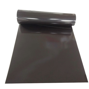 Grand matériau magnétique en caoutchouc blanc imprimable <span class=keywords><strong>Bande</strong></span> flexible Rouleau effaçable à sec Feuille magnétique en caoutchouc PVC - Product Image 1