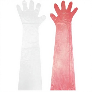 Guantes de PE para Inseminación Artificial y Recolección de Semen en Animales, para Vacas Friesianas, Holstein y otras Vacas Gestantes - Product Image 2