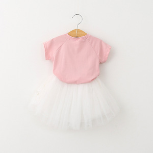 Conjuntos Cómodos de Falda de Princesa para Niñas, Fabricantes de Ropa Infantil - Product Image 4