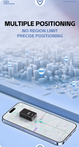 Dispositivo de Rastreo Vehicular Antirrobo en Tiempo Real GF22, Localizador GPS Impermeable IP67, Posicionamiento WiFi+LBS+GPS, Funciones de Navegación GPS - Product Image 5