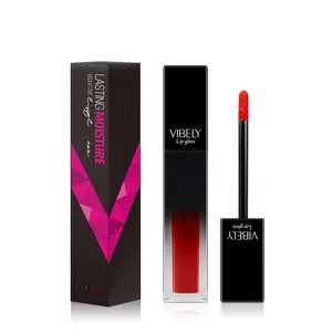 30 Kleuren Matte Vloeibare Hydraterende Lippenstift Non-Stick Lipgloss, Fluweelachtige Langdurige Hoog Gepigmenteerde Nude Waterdichte Lipgloss