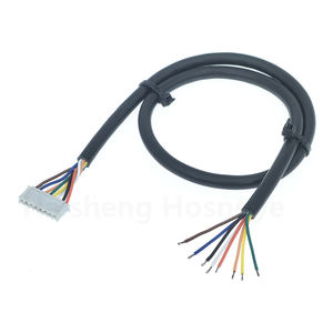 Siyah JST XH <span class=keywords><strong>2</strong></span>.54 konnektör <span class=keywords><strong>2</strong></span>/<span class=keywords><strong>3</strong></span>/4/5/6/7/8 çekirdek 2Core kaplı kablo 3m 4M - Product Image 2