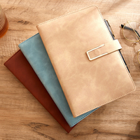 Cahier de notes A5 à couverture rigide en lin avec impression personnalisée A4 A6 Cahier de notes à spirale blanche avec serrure en coeur avec agenda design